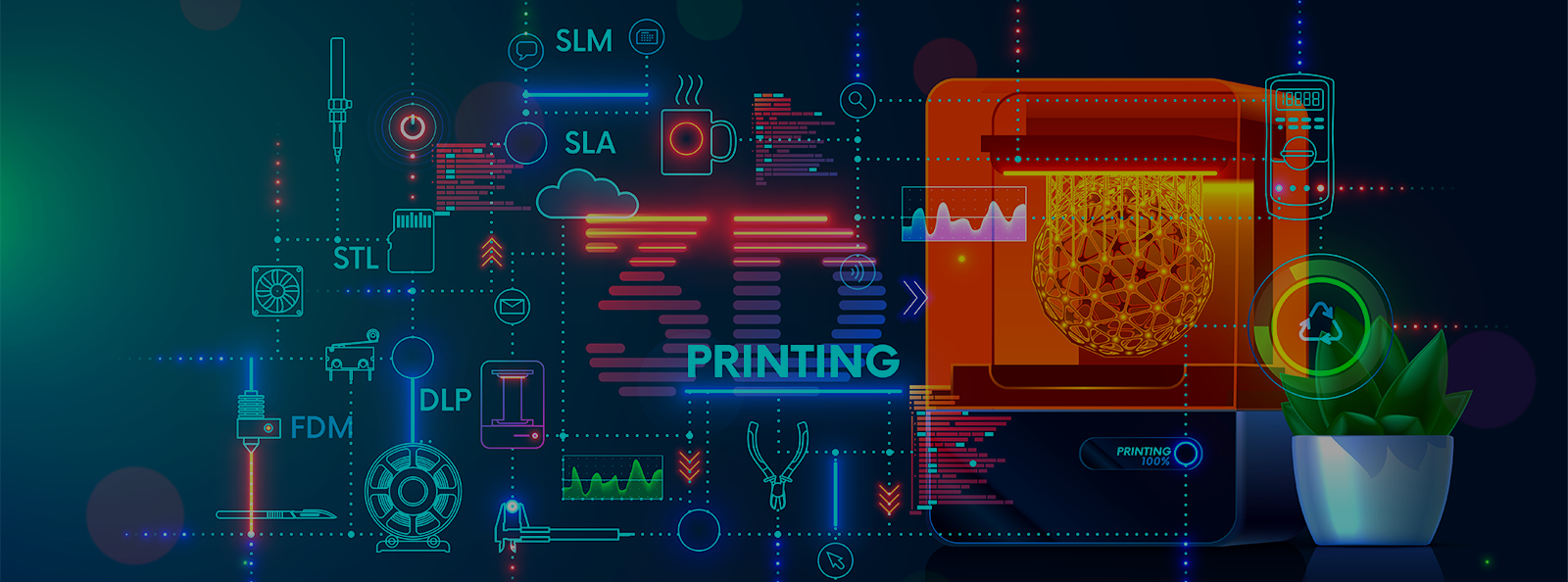 3D Printing with Advanced Materials for Orthopedics