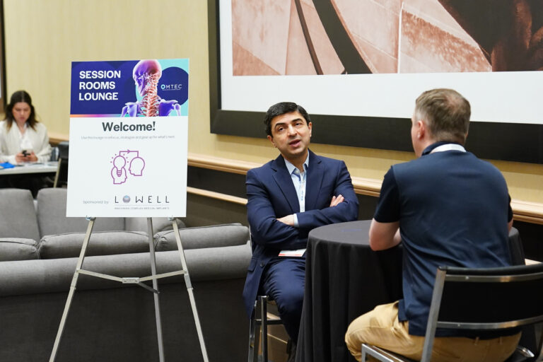 Orthoworld OMTEC 2025 at the Donald E. Stephens Convention Center in Rosemont, Illinois on June 17, 2025.