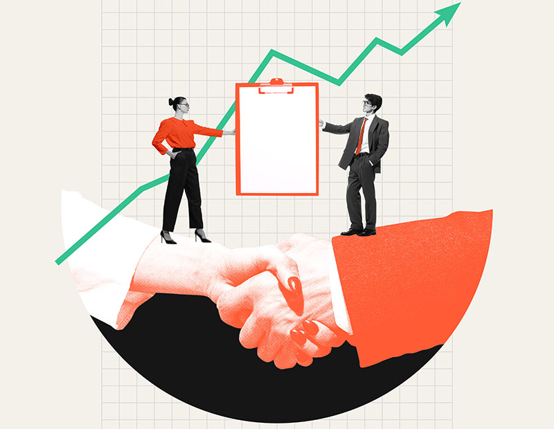 Professionals,Shaking,Hands,Over,Rising,Graph.,Business,Development,,Strategic,Planning, Supply Chain Negotiations
